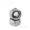 DIN985 Nylon lock hexagonal nut types din2510 hexagon nuts